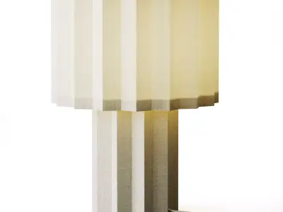 Folkform for Orsjo Belysning Plisse Table Lamp 3D model