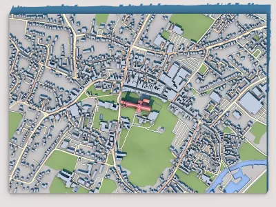 Ely Cathedral Cambridgeshire United Kingdom 3D model