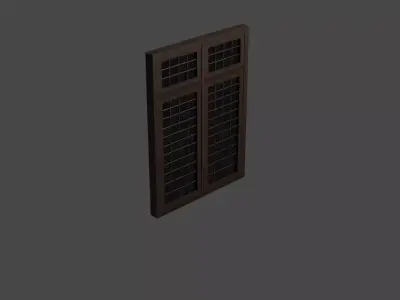Modern Window Design Free 3D model