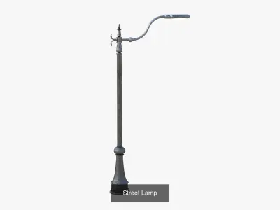 Street Light 3D Model Pack