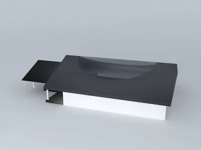 Crowne Springs Low-Poly Gone Art Museum  Free 3D model