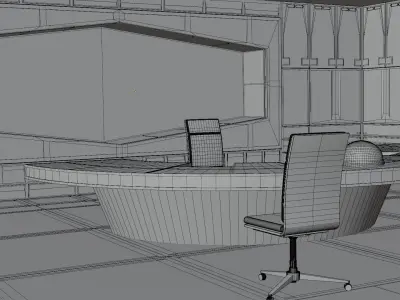 Imperial Officers Office B 3D model
