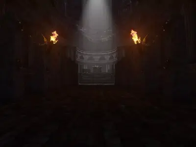 Lost Treasure Scene 3D model