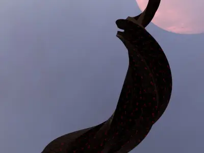 Sci Fi Tower 2 3D model