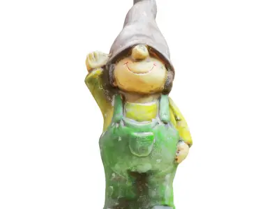 Figurine Garden Gnome 3D model