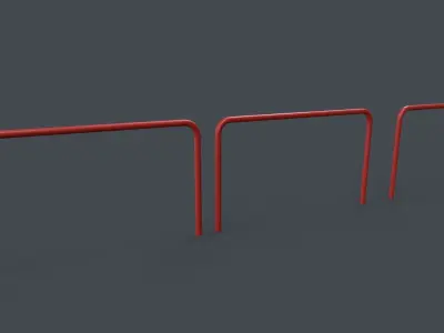 PBR Outdoor Playground Monkey Bars A Low-poly 3D model