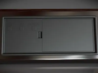 Alarm clock Free low-poly 3D model