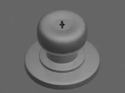 Door Knob Free 3D model