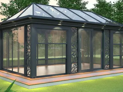 greenhouse conservatory 3D model