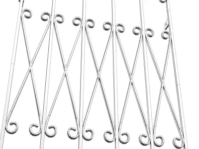 Window Railing 3D model