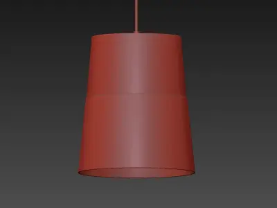SMOOTH TAPERED LINE PENDANT By Lightology Collection 3D model