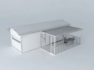 Mobile home Free 3D model