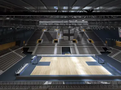 basketball stadium 3D model