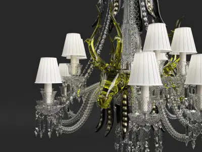 Baccarat Etrange Zenith - Philippe Stark 3D model