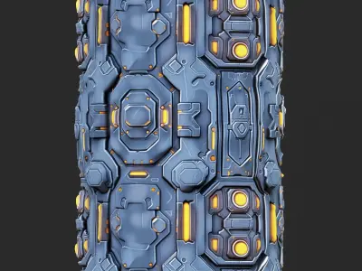 Sci-FI Seamless Texture  Texture