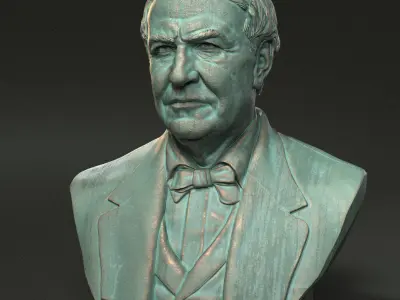 Thomas Edison 3D print model