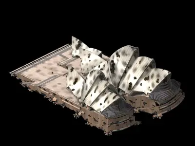 Future World - Sydney Opera House 03 3D model