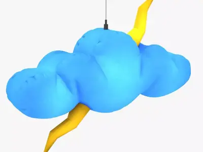 inflatable cloud 3D model