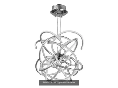 7484 Ciclone Lightstar Collection of LED Lamps 3D Model Pack