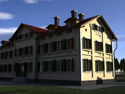 Mansion house 3D model