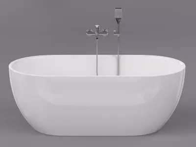 Freestanding Bathtub 3D model