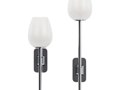 Astro lighting tacoma single-single grande tulip glass 3D model