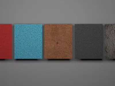 Carpets - Vray Fur 3D model