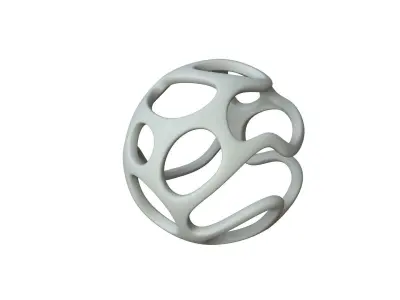 SciFi Cube Object No 25288 Low Poly Shape Texture