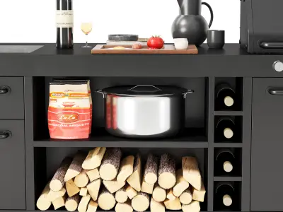 Barbecue 21 3D model