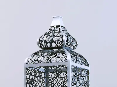 Lantern Patterned Mesh 3D model