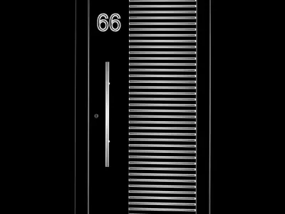 door set 03 Low-poly 3D model