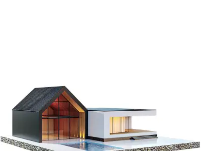MODREN HOUS N7 3D model