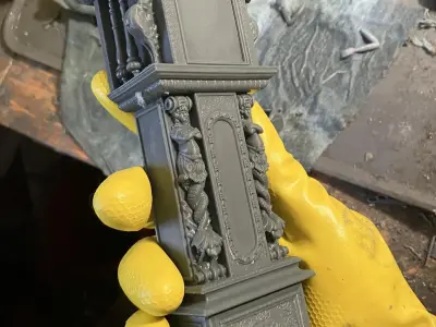 Clock from Dark Shadows 3D print model