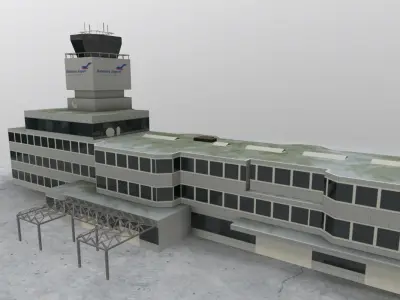 LOWS Control Point  Low-poly 3D model