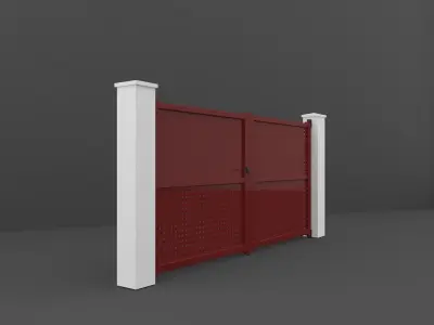 Outdoor Gate 3D model