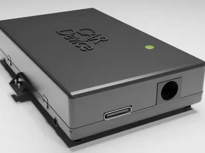 PCB Case Low-poly 3D model