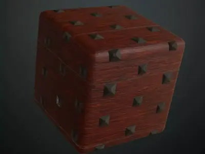 Scratched Antique Dark Wood PBR Seamless Texture purchase