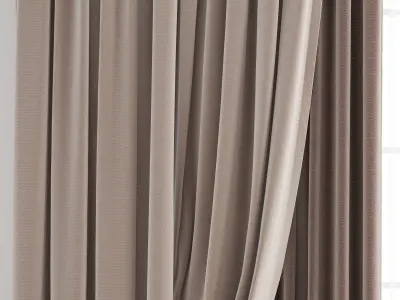 Curtain 328 3D model