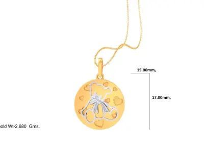 Kids Pendants 3dm STL OBJ FBX Renders Details 3D print model 12