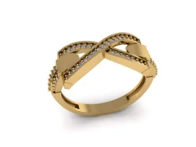 light gram ring-48 3D print model