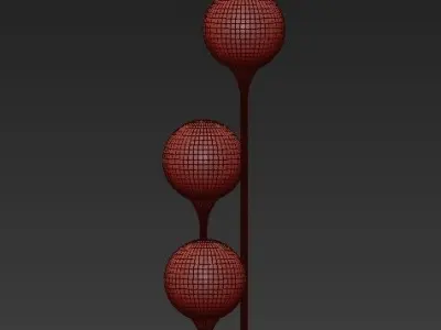 Millie Floor Lamp 3D model
