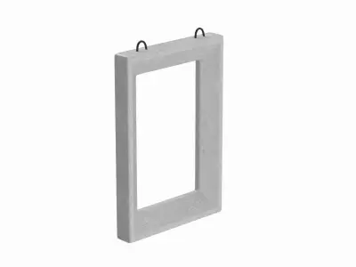 Concrete Window Panel 3D model