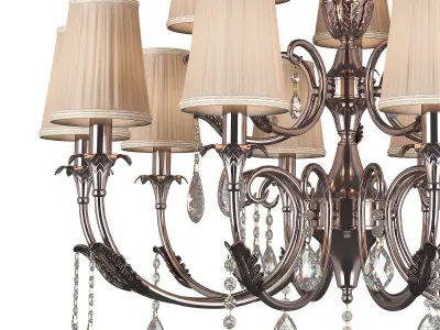 691154 Cappa Osgona Chandelier 3D model