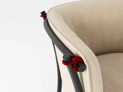 Smeralda Armchair 3D model