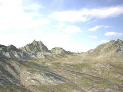 Landscape 91 3D model