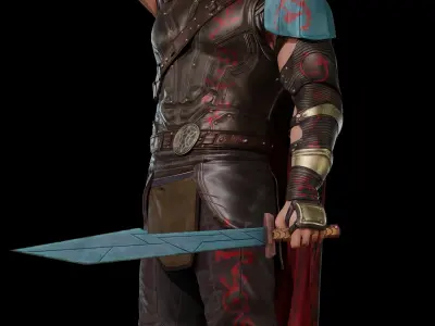 Thor Odinson from Thor Ragnarok -Thor 3- 3D model