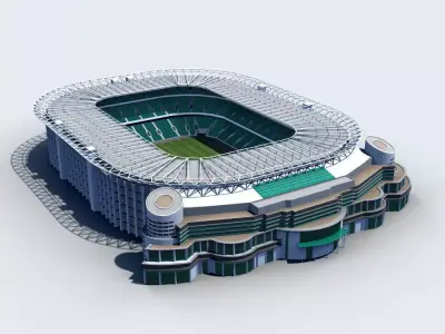 Twickenham Stadium 3D model
