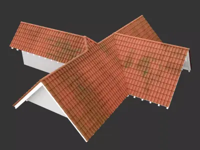 Realistic Roof Collections 24 3D model