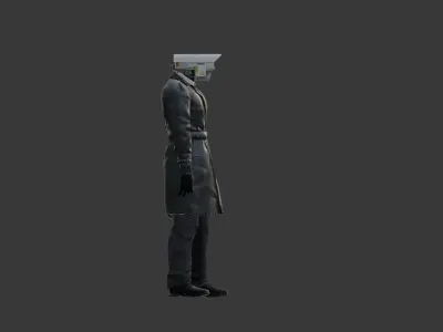 speakerman 3D model