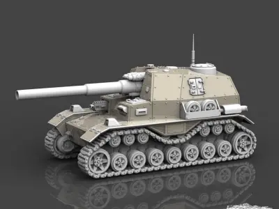 SPMV 165 GRETL SPG 3D print model